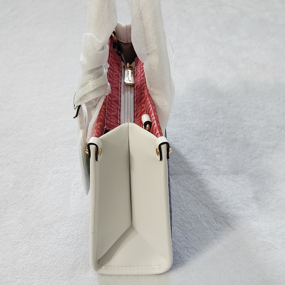 New!Michael Kors Mirella Small Rainbow Signature Logo Crossbody Bag - Picture 6 of 8